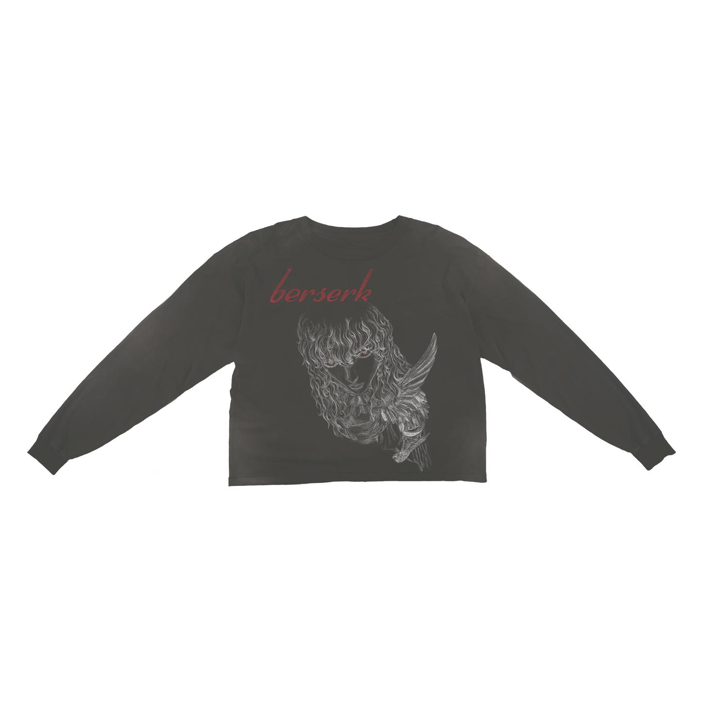 WHITE HAWK, black long sleeve