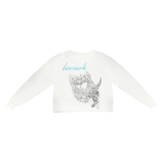 WHITE HAWK, white long sleeve