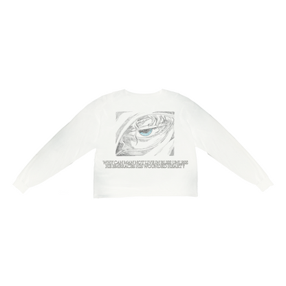 WHITE HAWK, white long sleeve